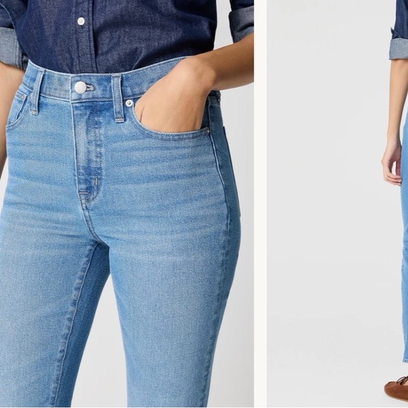 J Crew Factory Essential Straight Leg Jeans - Picture 3 of 6
